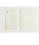【2026年12月始まり】　高橋書店　ミアクレール3　B6　マンスリーブロック　508　イエロー　日曜日始まり