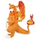 タカラトミー（TAKARA　TOMY）　ポケットモンスター　モンコレ　リザードン（キョダイマックスのすがた）