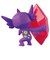 タカラトミー（TAKARA　TOMY）　ポケットモンスター　モンコレ　メガヤミラミ