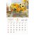 【2027年版・壁掛】　インプレス　幸せを呼び込む　Happy　Flower
