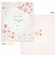 クローズ・ピン　二つ折り色紙　SC-16350　桜