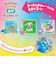 バンダイ　たまごっちパラダイス（Tamagotchi　Paradise）　ブルーウォーター（BLUE　WATER）