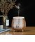 グリーンハウス（GREENHOUSE）　ウッドサークル加湿器　ナチュラルウッド