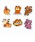ガーフィールド(GARFIELD) アクリルキーホルダー