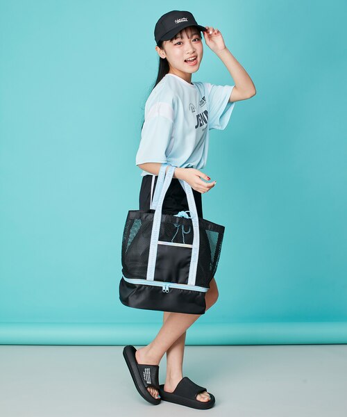 メッシュ2ルームバッグ｜ジェニィの通販｜&mall（アンドモール