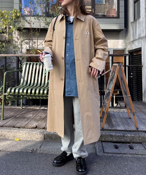 GEVACO / ゲバコ】ウェザーステンカラーコート｜チャオパニック