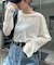 【17色展開】サイドスリットシアートップス