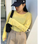 【17色展開】サイドスリットシアートップス