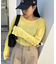 【17色展開】サイドスリットシアートップス