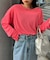 【17色展開】サイドスリットシアートップス