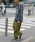 【ユニセックス】バスケット編みメッシュチェックシャツ