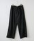 【ユニセックス】サイドベルト付きルーズシルエットスラックス/セット