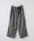 【ユニセックス】サイドベルト付きルーズシルエットスラックス/セット