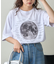 【主役級Tee！】ムーンクレーターロゴプリントTee