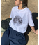 【主役級Tee！】ムーンクレーターロゴプリントTee