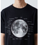 【主役級Tee！】ムーンクレーターロゴプリントTee