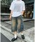 【UNISEX】【全12色展開】メッセージプリント半袖Tee