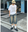 【UNISEX】【全12色展開】メッセージプリント半袖Tee