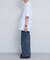 【UNISEX】【全12色展開】メッセージプリント半袖Tee