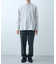 【ふわもこ】【MENS】針抜きストライプレギュラーカラーシャツ