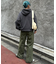 【新色追加】【UNISEX】オーバーダイワイドデニムパンツ