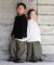 【親子でお揃い】【KIDS】スウェットライクニット