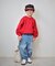 【親子でお揃い】【KIDS】スウェットライクニット