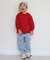 【親子でお揃い】【KIDS】スウェットライクニット