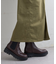 ZIP付きサイドゴアブーツ