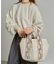 新色登場！！【MumME】ジャガードテープキルティングスクエアトートBAG