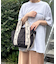 新色登場！！【MumME】ジャガードテープキルティングスクエアトートBAG