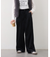 きれいめ細コーデュロイワイドタックパンツ