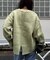 【WEB限定】バックスリットメランジカラーニット
