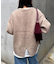 【WEB限定】バックスリットメランジカラーニット