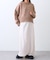 【WEB限定】バックスリットメランジカラーニット