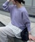 《15色展開》スウェットライクニット