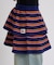 【HELLO.SANFRANCISCO】マルチボーダーニットミニスカート