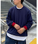 【洗えるニット】ユニセックスビックシルエットロンTeeライクニット
