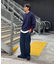 【洗えるニット】ユニセックスビックシルエットロンTeeライクニット