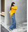 【洗えるニット】ユニセックスビックシルエットロンTeeライクニット