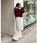【洗えるニット】ユニセックスビックシルエットロンTeeライクニット