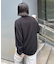 【洗えるニット】ユニセックスビックシルエットロンTeeライクニット