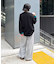 【洗えるニット】ユニセックスビックシルエットロンTeeライクニット