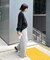 【洗えるニット】ユニセックスビックシルエットロンTeeライクニット