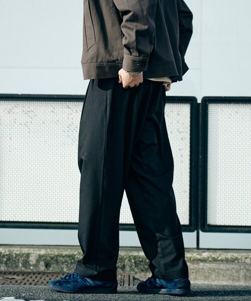 ディッキーズ別注TRツイルテーパードスラックス DICKIES別注】TRツイルテーパードスラックス｜チャオパニック