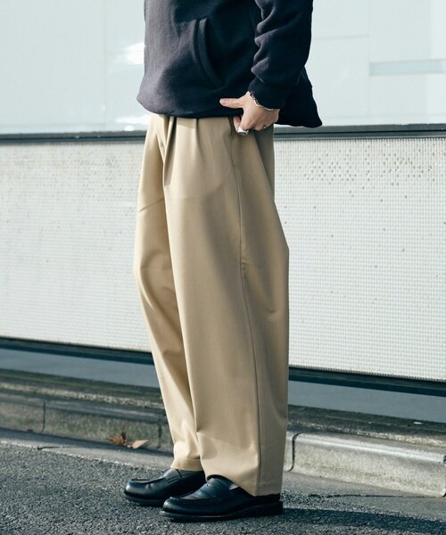 ディッキーズ別注TRツイルテーパードスラックス DICKIES別注】TRツイルテーパードスラックス｜チャオパニック