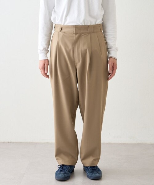 ディッキーズ別注TRツイルテーパードスラックス DICKIES別注】TRツイルテーパードスラックス｜チャオパニック