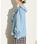 【HELLO.SANFRANCISCO】ラッフルカラーデニムブラウス