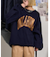 【etsinta】リメイクフリルオーバースウェット