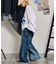【etsinta】リメイクフリルオーバースウェット